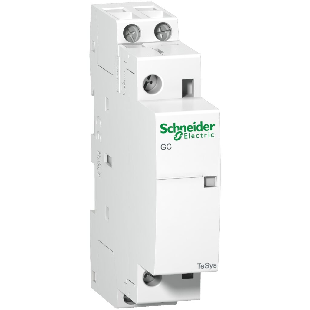 GC2520M6 Schneider Electric Distributor KSA TeSys GC Modular contactor, TeSys GC, AC-7a, 25A, 2NO, 220 to 240VAC 60 Hz coil