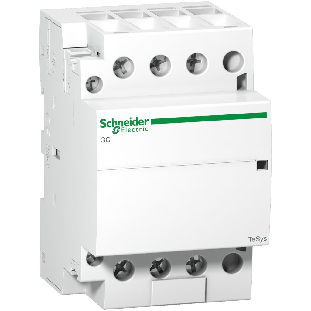GC6330M6 Schneider Electric Distributor KSA TeSys GC Modular contactor, TeSys GC, AC-7a, 63A, 3NO, 220 to 240V 60Hz coil