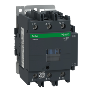 LC1D80M7 Schneider Electric Distributor KSA Contactor, TeSys Deca, 3P(3NO), AC-3/AC-3e, <lt/>=440V, 80A, 220V AC 50/60Hz coil
