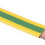 19 Pvc Covered Copper Tape Green & Yellow