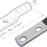 57 2, Hole Lv & Mv Tinned Copper Cable Lugs