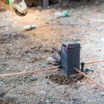 Welding,Copper,Ground,Wire,On,Ground,Rod.welding,Copper,Ground,Wire.connect